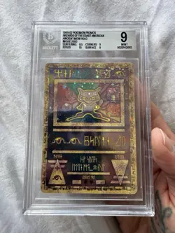 Pokemon Movie 2000 WOTC Ancient Mew Promo Graded Beckett BGS 9 Mint - Image 1