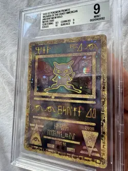 Pokemon Movie 2000 WOTC Ancient Mew Promo Graded Beckett BGS 9 Mint - Image 4