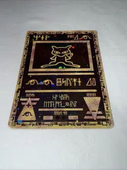 Pokemon Card Ancient Mew 2000 Movie Promo Raw Holo - Image 1