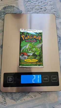 Sealed WotC 1st Edition Pokemon Jungle Booster Pack - Heavy 21G - Image 1