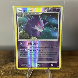 Pokemon Gengar Reverse Holo Rare Card Diamond and Pearl 27/130 NM - Image 2