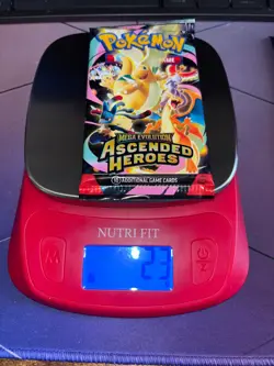 🔥VERY HEAVY🔥 Potential God Pack! Pokemon Ascended Heroes Booster Pack!22-24g - Image 5