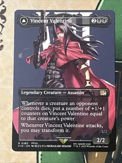 Vincent Valentine (Borderless) Final Fantasy Regular - Image 1