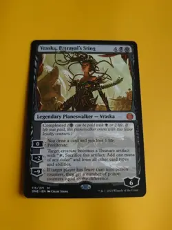 Vraska, Betrayal's Sting. Mythic. 115 MTG Card. ONE. Planeswalker - Image 2