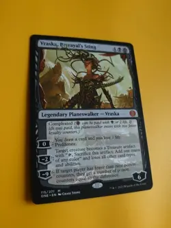 Vraska, Betrayal's Sting. Mythic. 115 MTG Card. ONE. Planeswalker - Image 3
