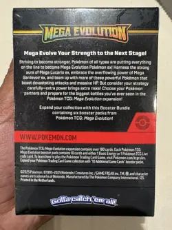 Pokemon TCG: Mega Evolution Booster Bundle. Brand New Sealed (Check Description) - Image 2