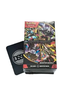 Pokemon TCG Mega Evolution Pitch Black Booster Bundle (6 Pack) - New - Sealed - Image 1