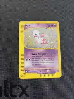Mew 019/165 Expedition Base Set Holo Ultra Rare Pokemon TCG Nintendo Card - Image 1