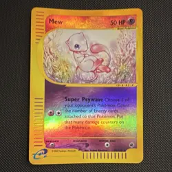 Nintendo Mew Expedition 55/165 Holo Rare 50 HP English Pokemon TCG Card 2002 - Image 1