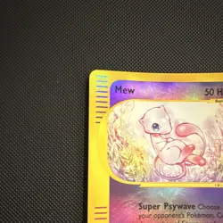 Nintendo Mew Expedition 55/165 Holo Rare 50 HP English Pokemon TCG Card 2002 - Image 4