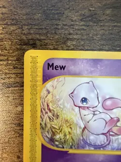 Pokemon TCG Expedition Base Set Mew Card 55/165 Non-Holo Rare Near Mint - Image 2