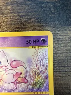 Pokemon TCG Expedition Base Set Mew Card 55/165 Non-Holo Rare Near Mint - Image 3