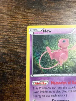 Pokemon Mew TCG Fates Collide Holo Rare Card 29/124 - Image 2