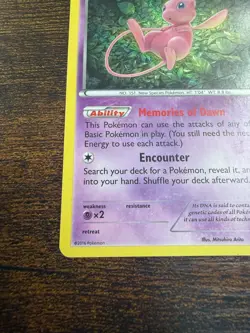 Pokemon Mew TCG Fates Collide Holo Rare Card 29/124 - Image 4