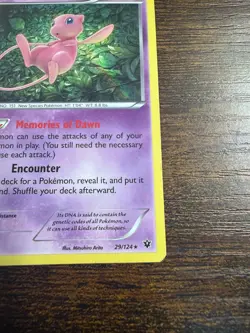 Pokemon Mew TCG Fates Collide Holo Rare Card 29/124 - Image 5