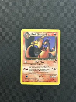 Dark Charizard 21/82 | Team Rocket | Non Holo Pokemon Card HP - Image 1