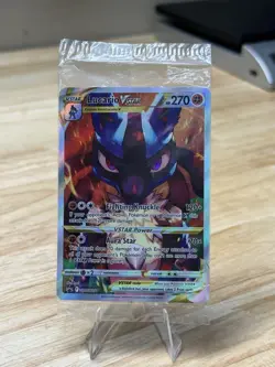 Pokemon TCG Lucario VSTAR SWSH291 Sword Shield Black Star Promo Holo Card SEALED - Image 1