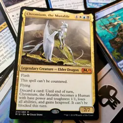 Heaven-to-Earth-Custom-Magic-Decks Commander = Mythic Rare 7/7 Esper MERFOLK - Image 1