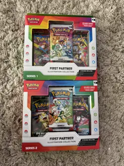 Pokemon TCG First Partner Illustration Collection - Series 1 & 2 - Image 1