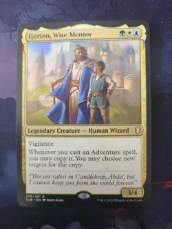 MTG EDH Custom Commander Deck: Gorion, Wise Mentor - Bant Adventures - Image 1