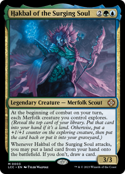 Hakbal of the Surging Soul #3 | NM FOIL | LCC Magic MTG - Image 1