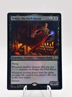 Sengir, the Dark Baron 722 Foil Preview Promo Commander Legends CMR MTG LP - Image 1