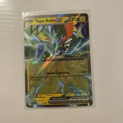 Tapu Koko Ex 51/159 Pokemon TCG S&V Journey Together Double Rare Holo NM - Image 1