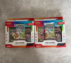 Pokemon TCG First Partner Illustration Collection Series 2 x2 Boxes - Image 1