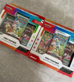 Pokemon TCG First Partner Illustration Collection Series 2 x2 Boxes - Image 3