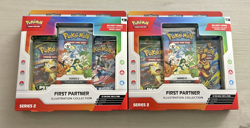 Two (2) Pokemon TCG First Partner Illustration Collection Series 2 Boxes - Image 1