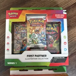 Pokemon TCG First Partner Illustration Collection Series 1 x 2 Boxes - Image 2