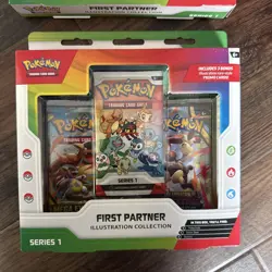 Pokemon TCG First Partner Illustration Collection Series 1 x 2 Boxes - Image 3