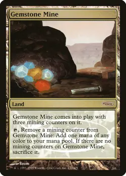 MTG Gemstone Mine (NM Foil) [Judge Gift Cards] - Image 1