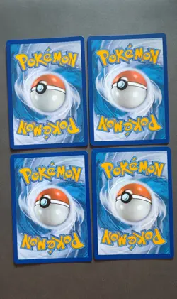 Pokemon TCG 4 Card Full Art Ex Bundle From Mixed Sets Near Mint - Image 2