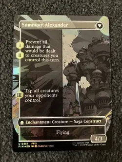 Magic The Gathering MTG - Crystal Fragments (Borderless) Foil - FIN - Image 2