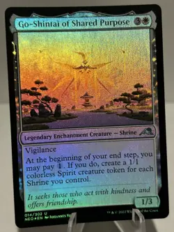 Go-Shintai of Shared Purpose 14 U Kamigawa: Neon Dynasty Foil NM MTG - Image 1
