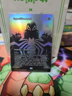 Opposition Agent (Borderless) Marvel Eternal-Legal Foil - Image 1