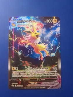 Pokemon TCG Jolteon Vmax Full Art English SWSH 184 Promo NM-MT! Beautiful Card! - Image 1