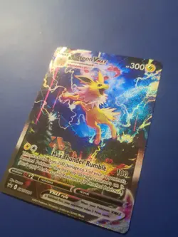 Pokemon TCG Jolteon Vmax Full Art English SWSH 184 Promo NM-MT! Beautiful Card! - Image 2
