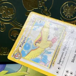 Pokemon Pidgeot TCG Southern Islands Promo Card 2/18 WOTC DMG BAD HP - Image 3