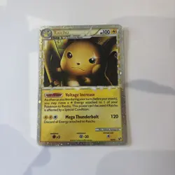 Raichu PRIME 83/90 Undaunted Holo Rare Pokemon Card | - Image 1