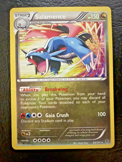 Salamence (64/101) - BW: Plasma Blast Holo Rare - Pokemon Card - Image 1
