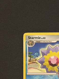 Pokemon Rumble Stamped Starmie Card 5/16 2009 TCG (Lightly Played) - Image 2