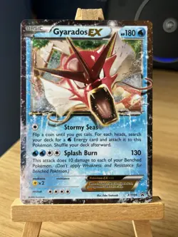 Pokemon Gyarados EX XY106 Promo Card HOLO RARE VNM Pack Fresh - Image 1