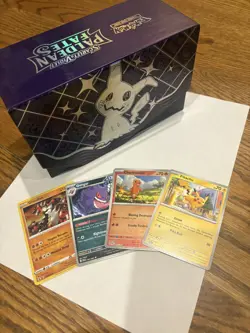 Pokemon Card Lot- About 500 Bulk- ETB Box Included- Various Sets- Lot 12 - Image 1
