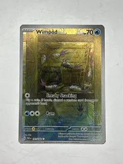 Wimpod (191/182) Illustration Rare Paradox Rift Pokemon Card - NM - Image 1