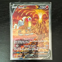 The Pokemon Company Entei V GG36/GG70 Crown Zenith Galarian Gallery Holo EN - Image 1