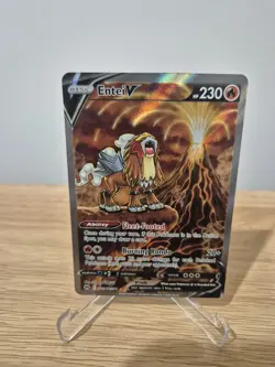Entei v Crown Zenith Galarian Gallery Holo Ultra Rare Pokemon TCG GG36/GG70 - Image 1