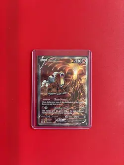 Entei v GG36/GG70 Crown Zenith: Galarian Gallery Holo Pokemon Card Ultra Rare - Image 1
