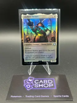 MTG Magic The Gathering Adelbert Steiner (Foil) FIN Final Fantasy Commander - Image 1